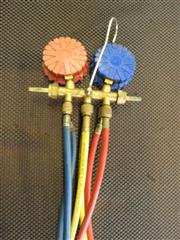 HVAC Diagnostic Refridgerant Manifold Gauge Vacuum Set